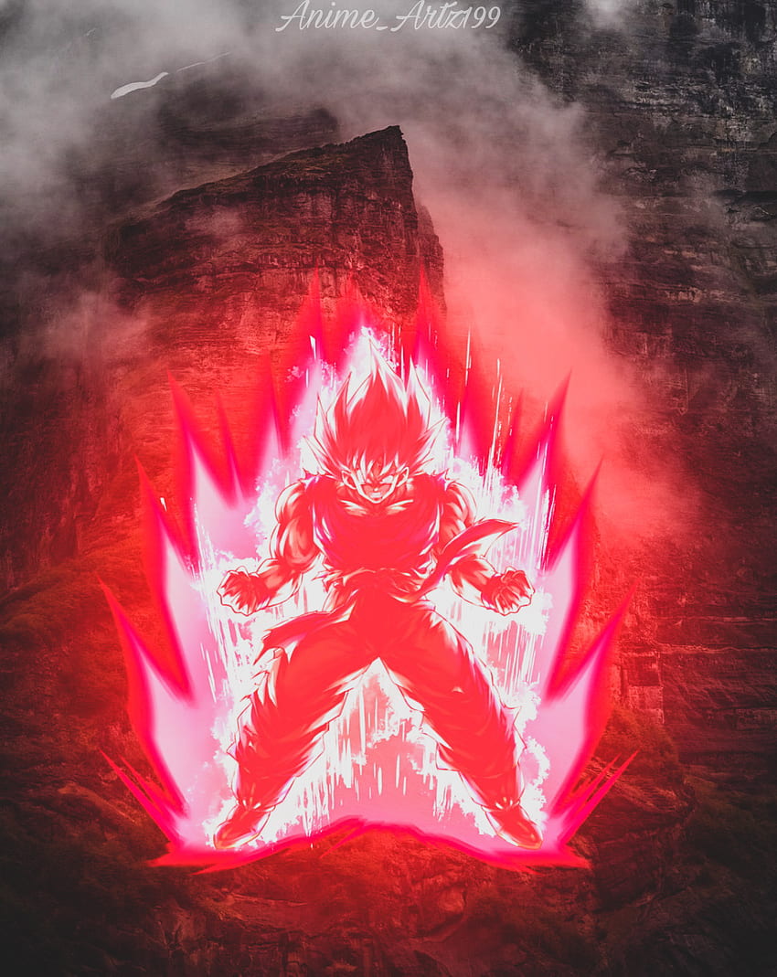 Super Saiyan Goku' Metal Poster, anime dbz HD phone wallpaper