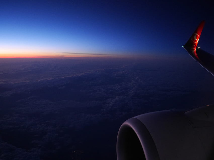 stock of plane, sky, turkish airlines HD wallpaper