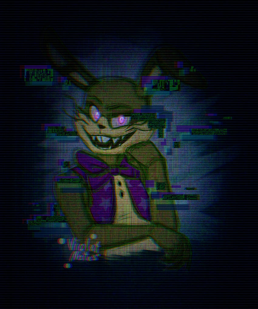 240919 - safe, artist:skeleion, glitchtrap (fnaf), animatronic, fictional  species, lagomorph, mammal, rabbit, robot, anthro, five nights at freddy's,  five nights at freddy's: security breach, 2023, black nose, breasts,  clothes, detailed background, digital