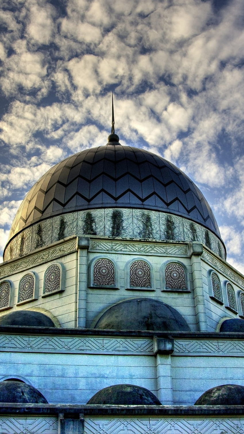 Latar Belakang Masjid Muslim Agama Islam Bangunan Awan Langit wallpaper ponsel HD
