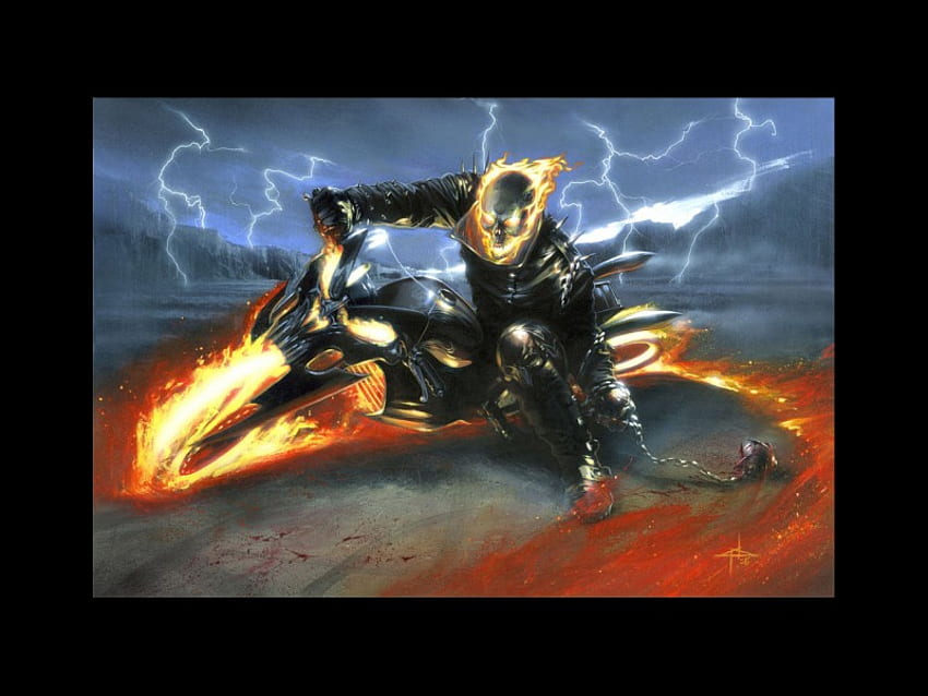 Ghost Rider, comic HD wallpaper