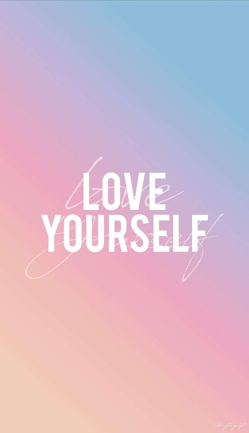 Aesthetic Love Yourself, BTS Epiphany HD phone wallpaper | Pxfuel