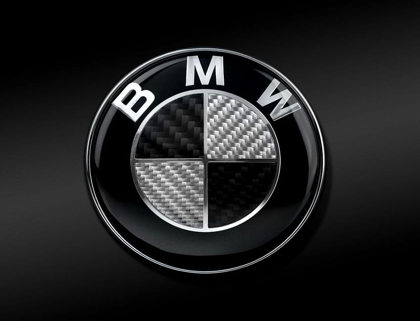 โลโก้ Bmw - สัญลักษณ์รถ Bmw ขาวดำ - - วอลล์เปเปอร์ HD