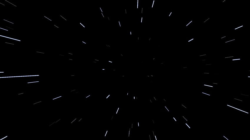 Star Wars Space Background, Warp Speed HD wallpaper