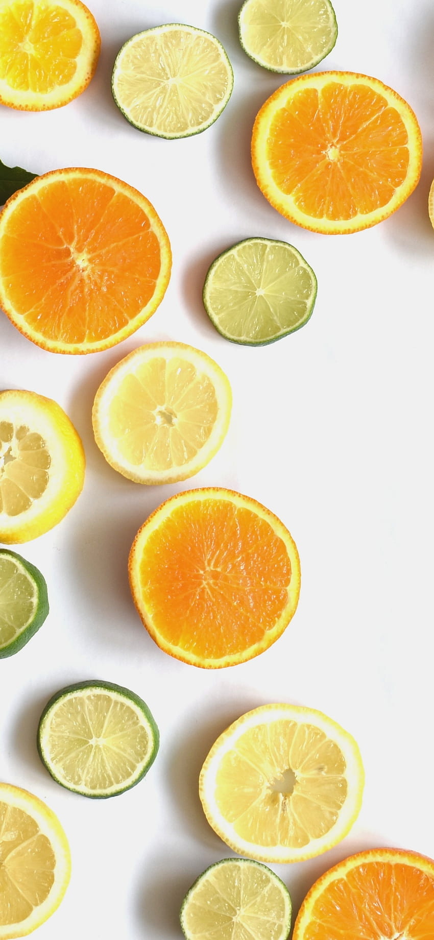 Frutas, Rodajas, Limón Y Naranjas, - De Limón iPhone X - fondo de pantalla del teléfono