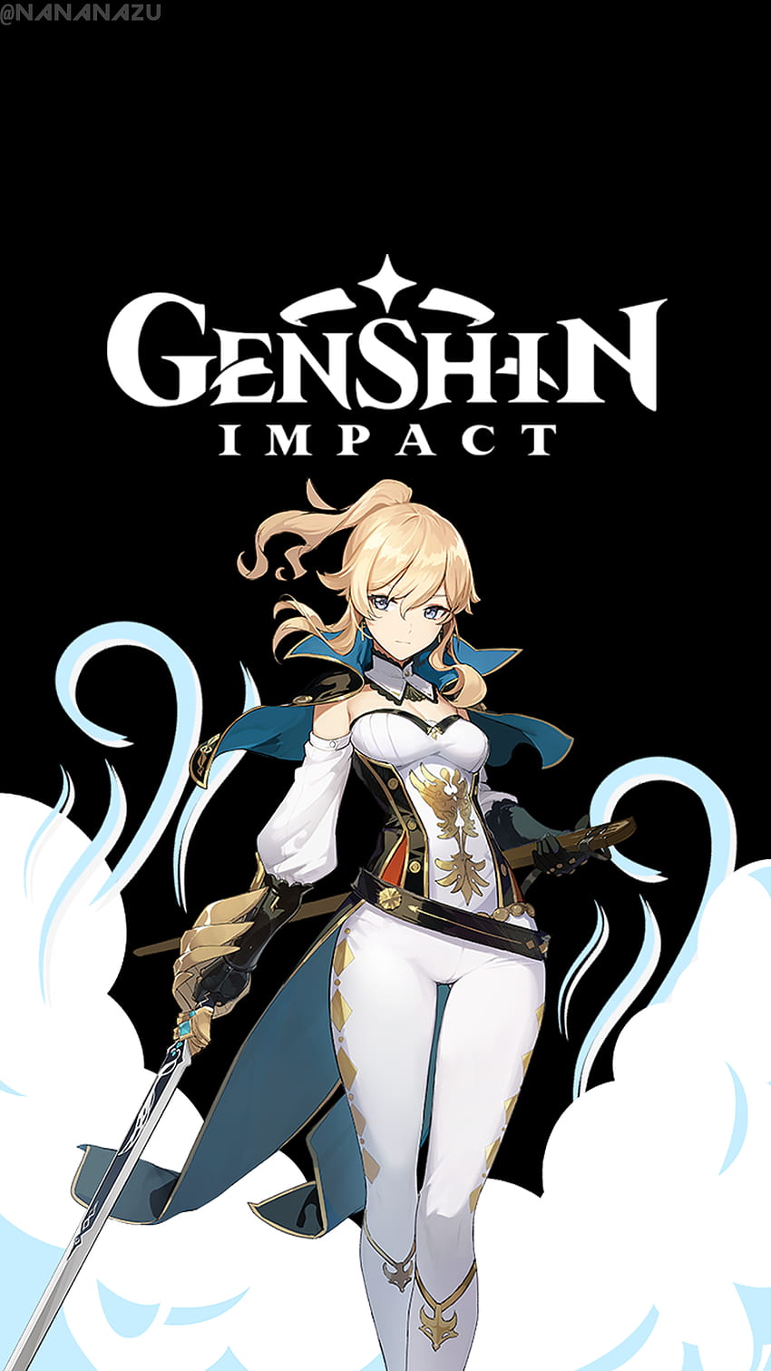 Jean (Genshin Impact) (2150x3099 4,152 kB.) | Anime characters, Impact,  Cute anime character