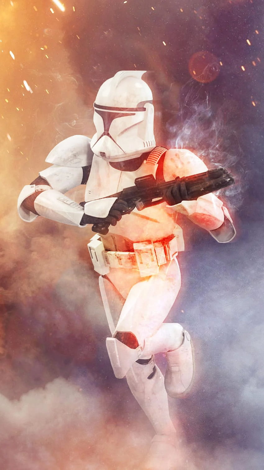 Clone Trooper iPhone , Background HD phone wallpaper