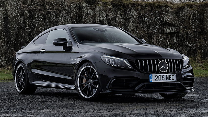 Mercedes AMG C 63 S Coupe (UK) And, Mercedes C63 AMG Coupe HD wallpaper