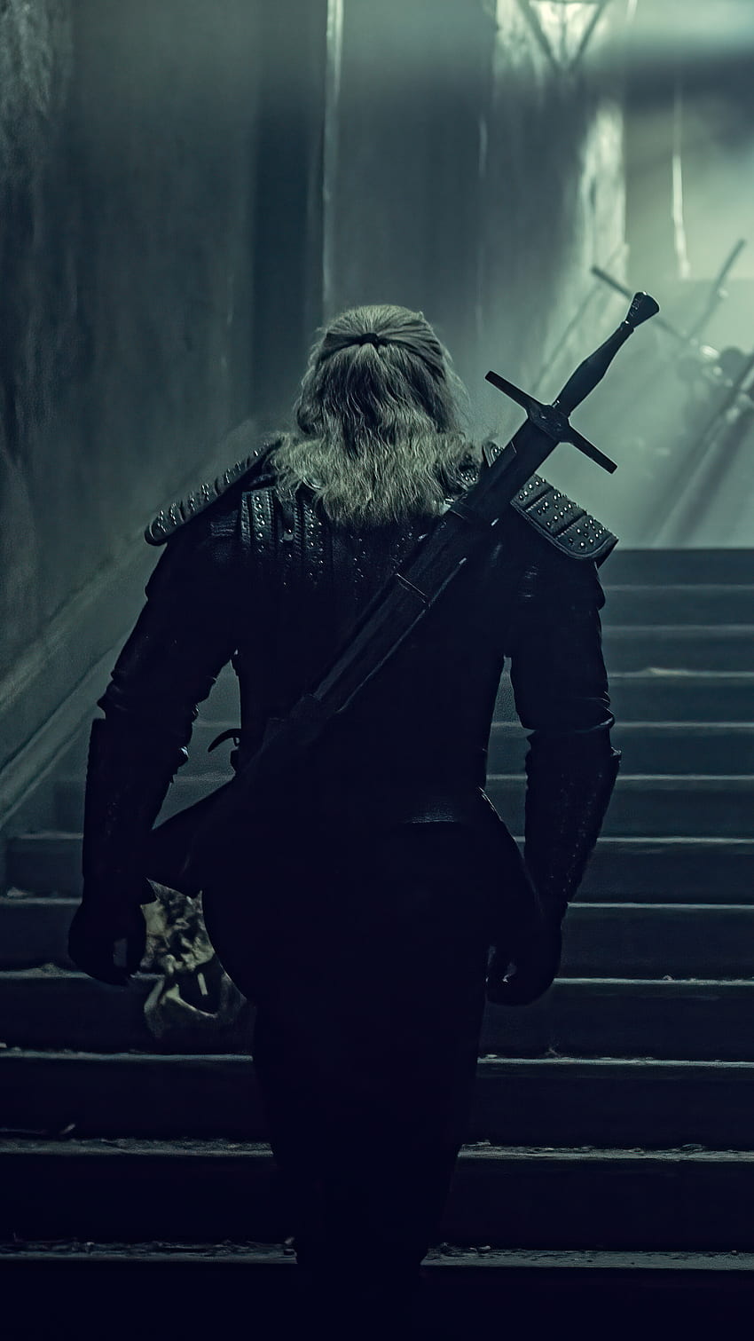 Geralt of Rivia, The Witcher, โทรศัพท์ Netflix , , พื้นหลัง และ , The Witcher Season 2 วอลล์เปเปอร์โทรศัพท์ HD