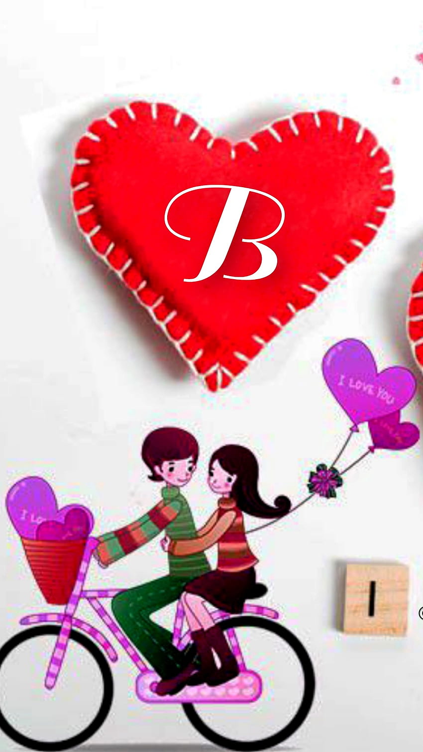 B Name, Heart HD phone wallpaper | Pxfuel