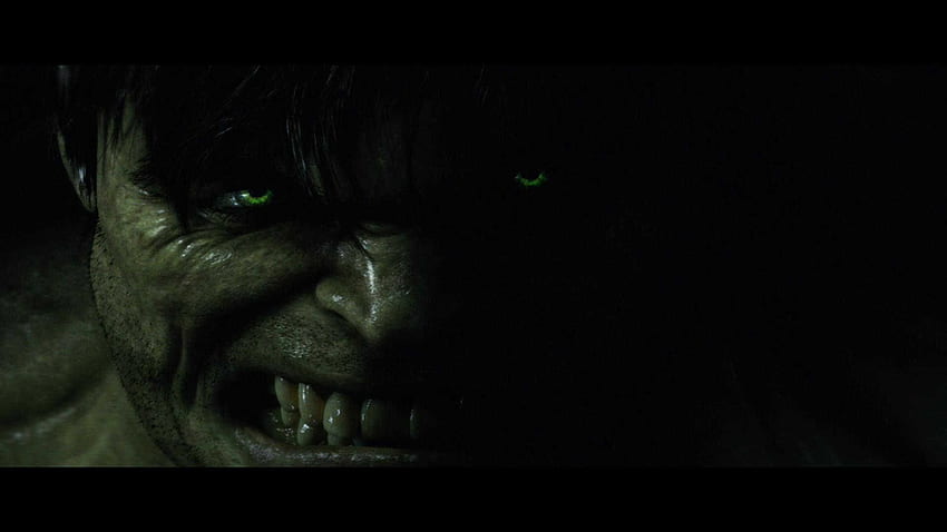 Close Up Of The Hulks Face, The Incredible Hulk 2008 HD wallpaper