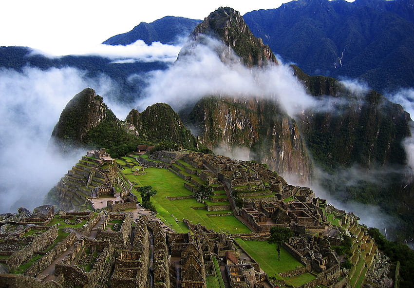 Machu Picchu - Pérou, Amérique du Sud, Pérou, Lieux historiques, Machu Picchu Fond d'écran HD