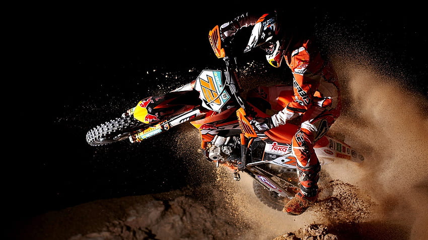 Kawasaki Dirt Bikes . Ktm Motocross Fighters Games Red Bull HD wallpaper