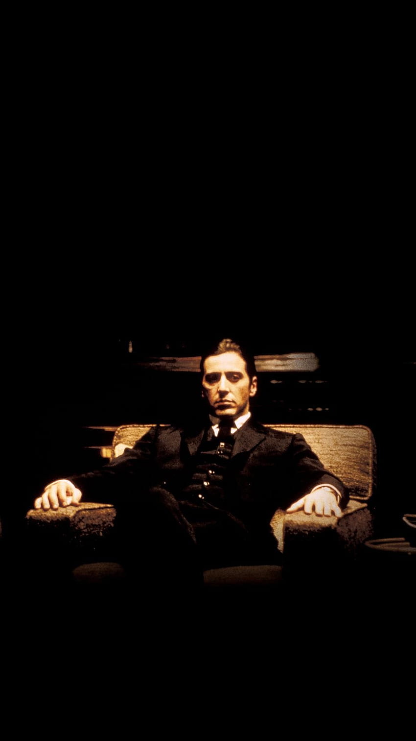 The Godfather: Part II (1974) Phone . Moviemania. The godfather , Godfather movie, The godfather, Al Pacino HD phone wallpaper
