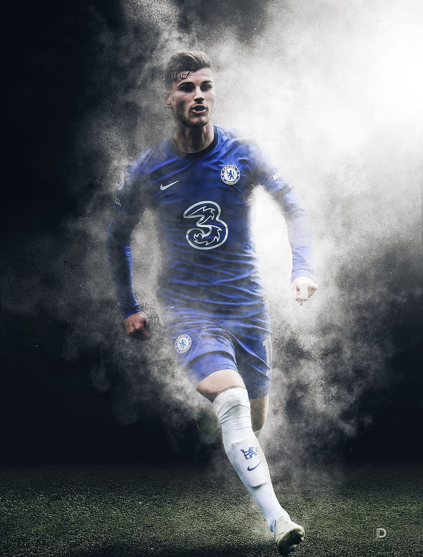 An edit of Timo Werner I did, hope you like it: chelseafc HD phone wallpaper