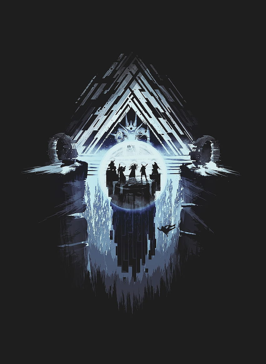 Bóveda de Cristal - Artista Desconocido de Destiny. Póster de Destiny, juego de Destiny, Destiny, Destiny Raid fondo de pantalla del teléfono