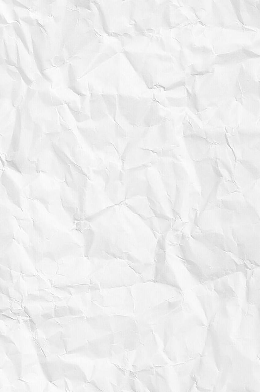 Crumpled paper. Paper background design, White background , Paper background texture, Crushed Paper HD phone wallpaper