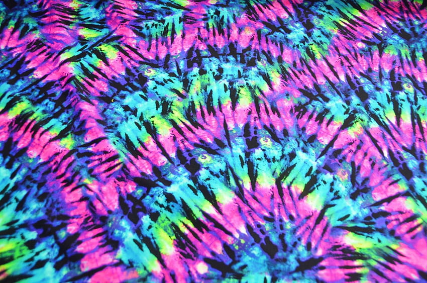 Neon Tie Dye Background HD wallpaper