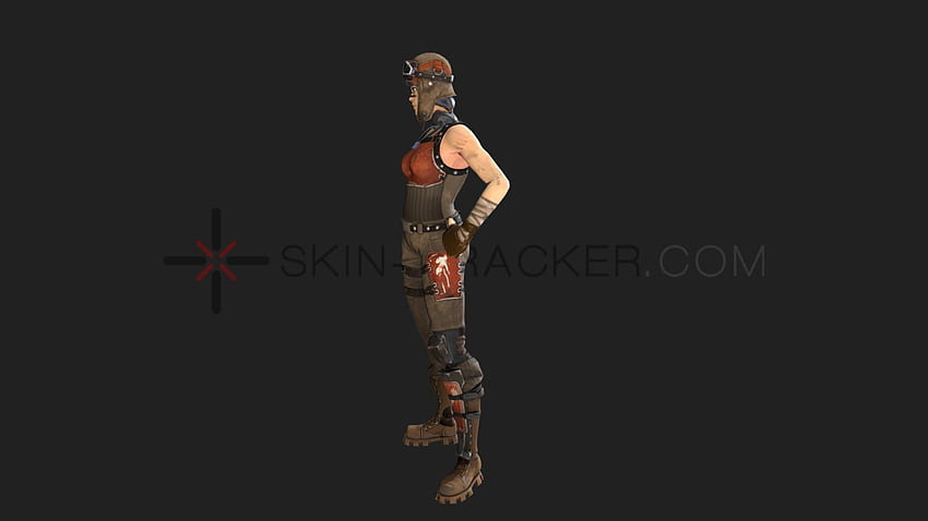 Fortnite Renegade Raider Modello 3D di Skin Tracker [aa2c0d9], Gingerbread Raider Sfondo HD