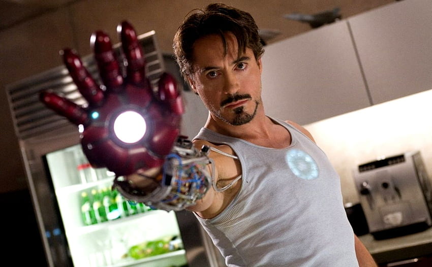Opera d'arte di Iron Man Tony Stark Sfondo HD