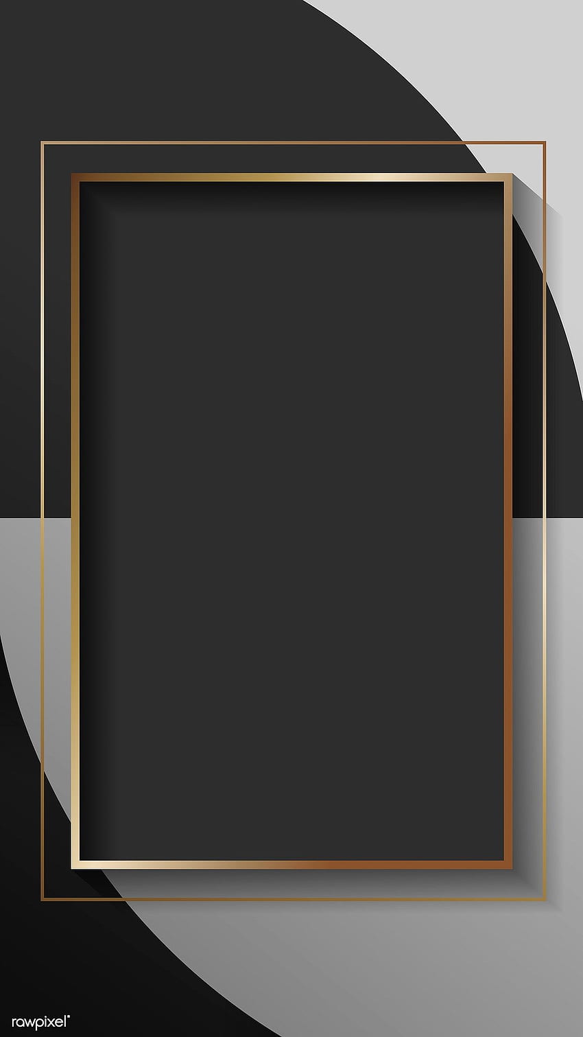 空白の四角形の黒い抽象的なフレーム ベクトル。 プレミアム。 黒の背景、ポスターの背景デザイン、黒の抽象、抽象的な長方形 HD電話の壁紙
