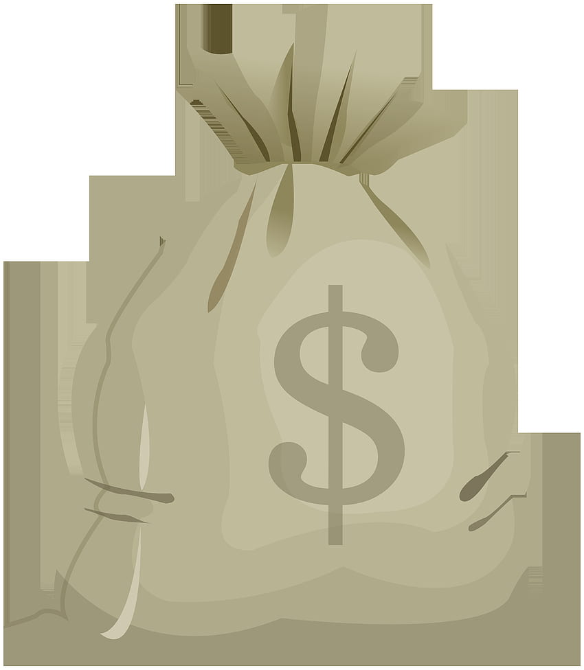A Green Money Bag With A Cartoonstyle Dollar Sign Is Isolated On A White  Background Vector Illustration Stock Illustration - Download Image Now -  iStock