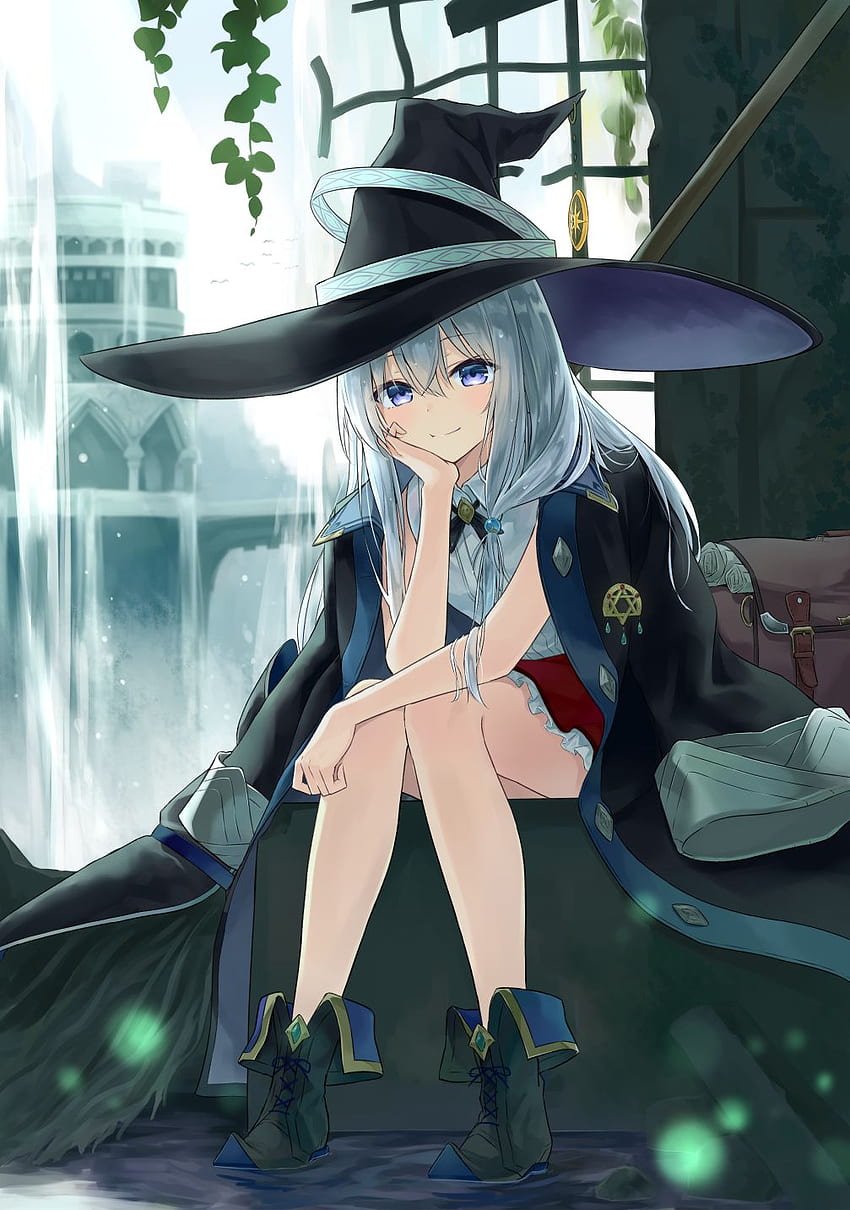 Elaina (Majo no Tabitabi) Anime Board, Wandering Witch Fond d'écran de téléphone HD
