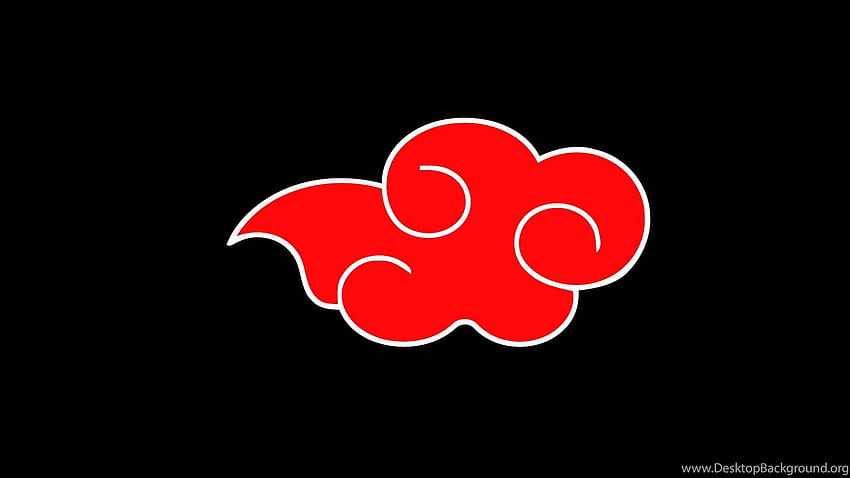 Akatsuki's cloud amoled, naruto cloud HD phone wallpaper