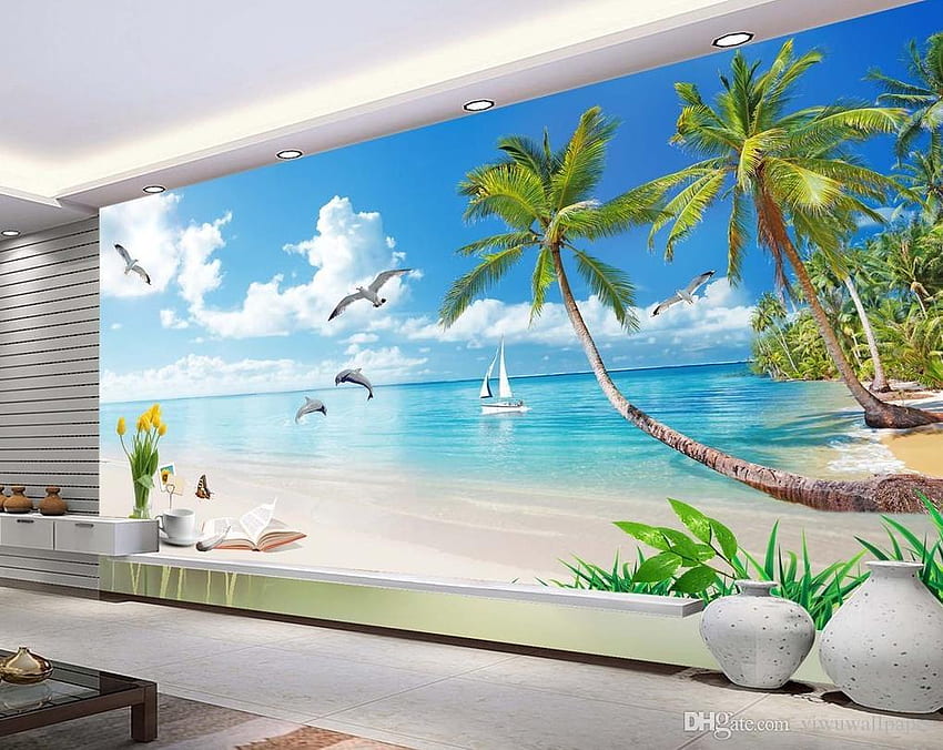 Top Classic 3D European Style Beautiful Mediterranean Summer Scenery, Belarus Scenery HD wallpaper