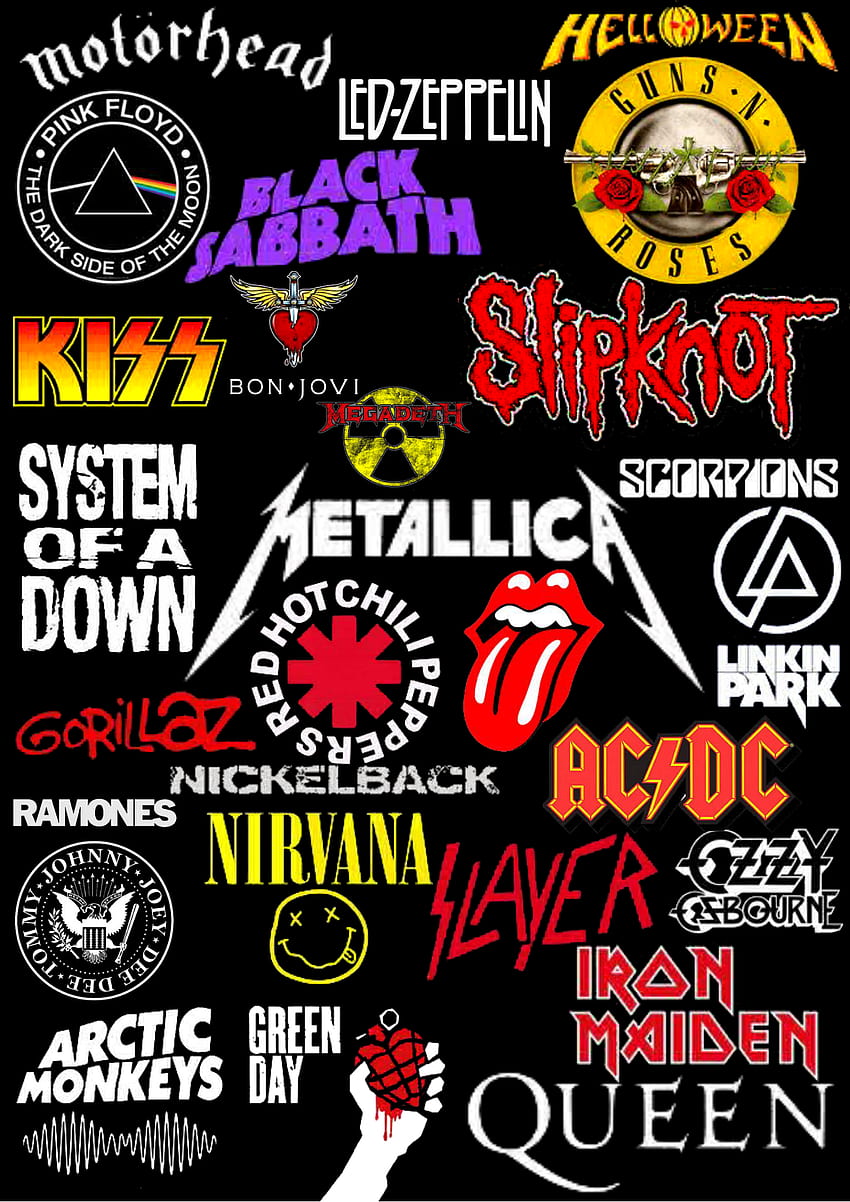 Pin en Band, Heavy Metal iPhone fondo de pantalla del teléfono