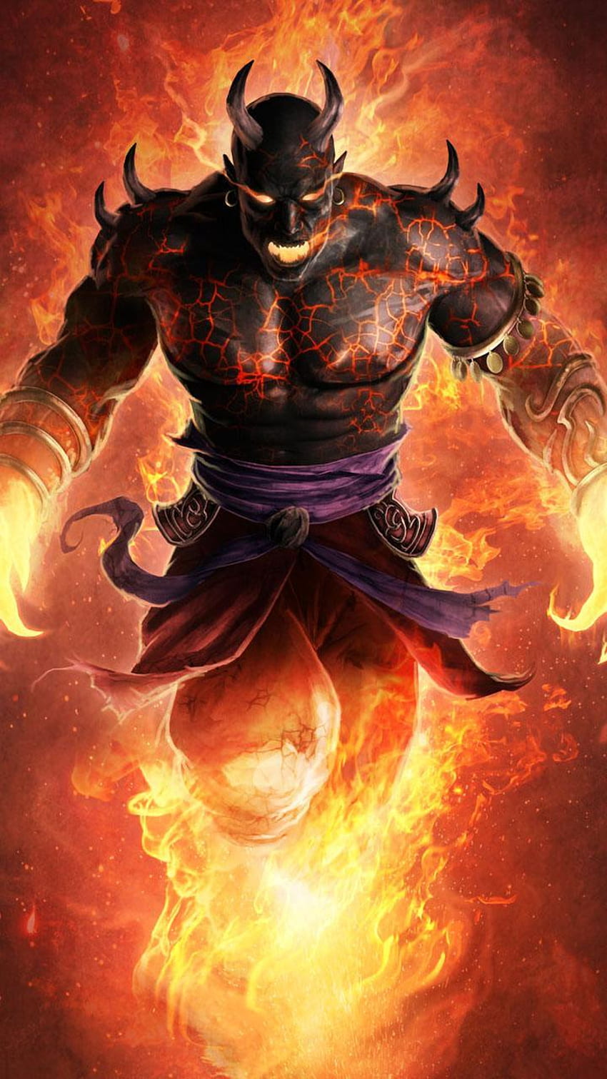 Devil Demon for Android, Demon Fire HD phone wallpaper