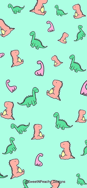 Baby Dino Seamless Pattern. Animal Dragon and Cute Nature Dinosaur in  Jungle, Childish Bright Texture for Wallpaper Stock Vector - Illustration  of graphic, fabric: 191074328