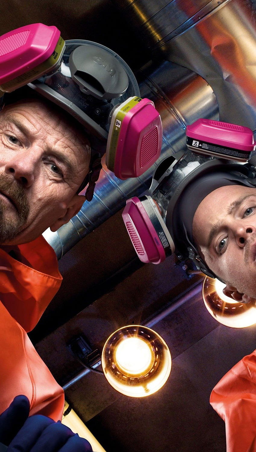 Walter White et Jesse Pinkman de Breaking Bad Fond d'écran de téléphone HD