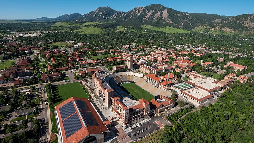 Université du Colorado, Boulder Colorado Fond d'écran HD