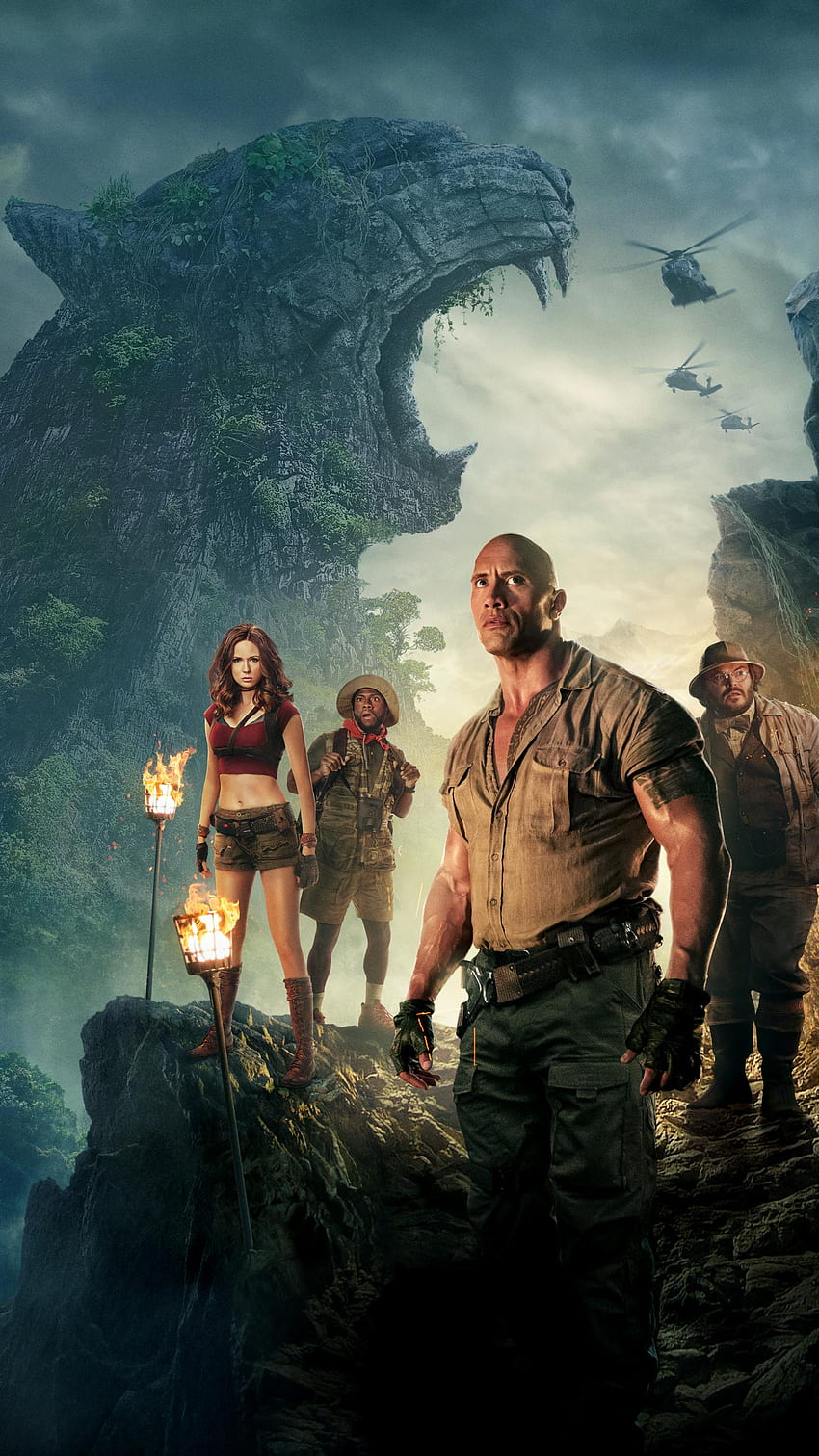 Jumanji: Welcome to the Jungle (2022) movie HD phone wallpaper