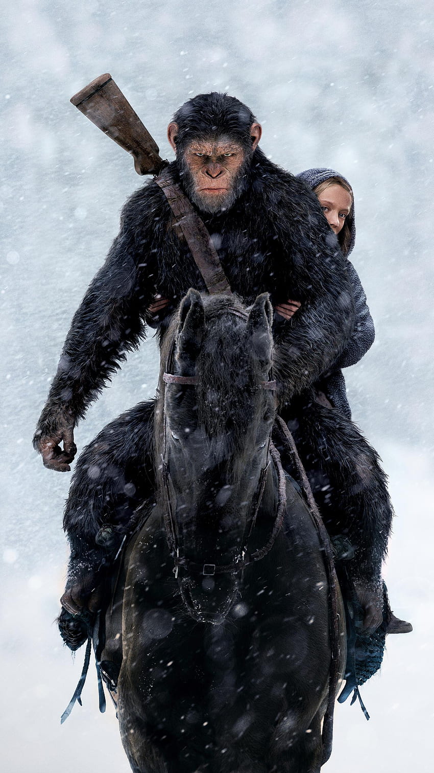 Film War for the Planet of the Apes (2022). wallpaper ponsel HD