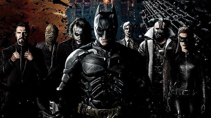 Titelfilm The Dark Knight Rises Batman Movies - Dark Knight Rises (2012) - -, The Dark Knight Trilogy HD-Hintergrundbild