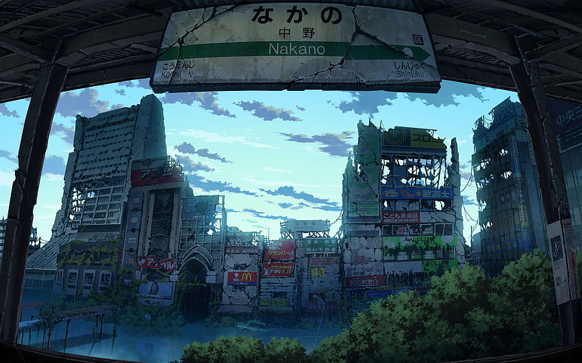 Apocalyptic Tokyo ., Anime Apocalypse HD wallpaper