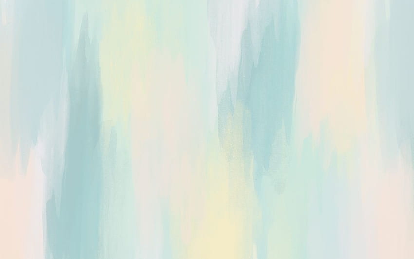 Latar Belakang Hijau Biru Cat Air, Cat Air Biru Muda Wallpaper HD