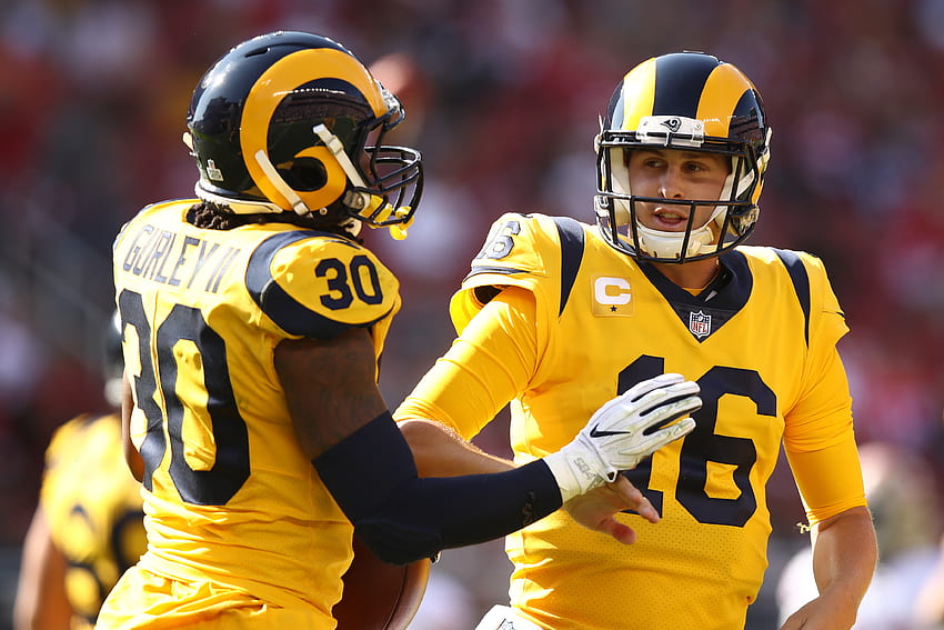 Jared Goff, Todd Gurley Within Reach Of Rams Single Season Records HD wallpaper