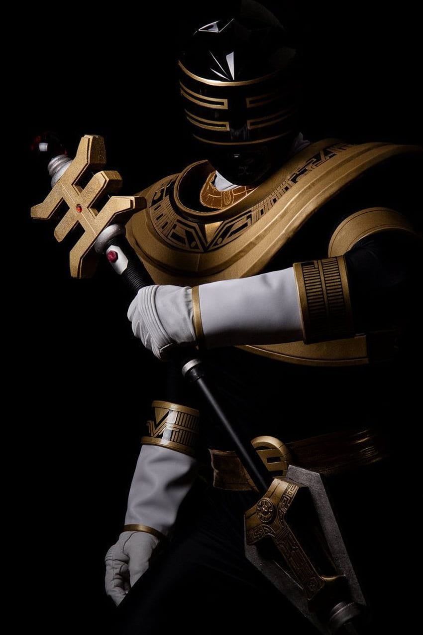 Gold Ranger - Zeit für einen Goldrausch von DosikLens. Power Ranger schwarz, Zeo Ranger, Power Ranger Zeo HD-Handy-Hintergrundbild