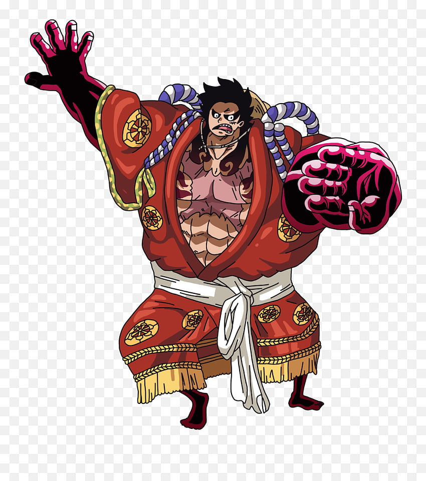 Kabuki Gear 4th Luffy Onepiece - Luffy Gear 4 Png - transparent png HD phone wallpaper