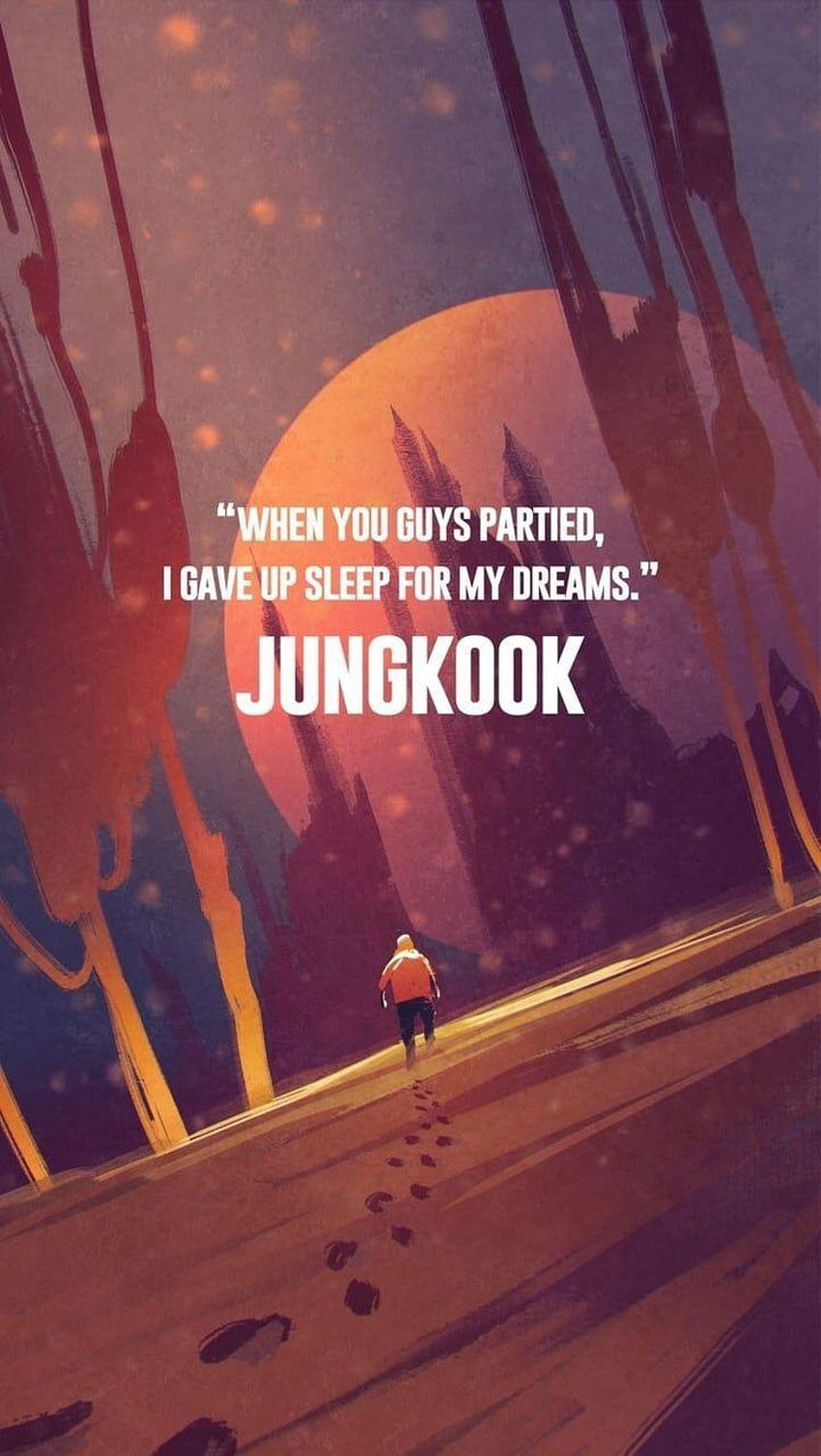 BTS Quotes, BTS Motivational HD Phone Wallpaper | Pxfuel