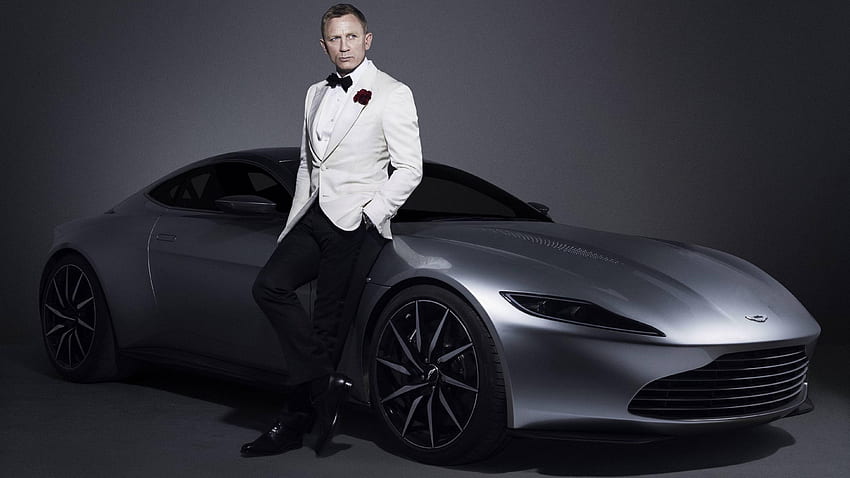Daniel Craig 007 James Bond Aston Martin Car hoot , Célébrités , et Contexte - Den Fond d'écran HD