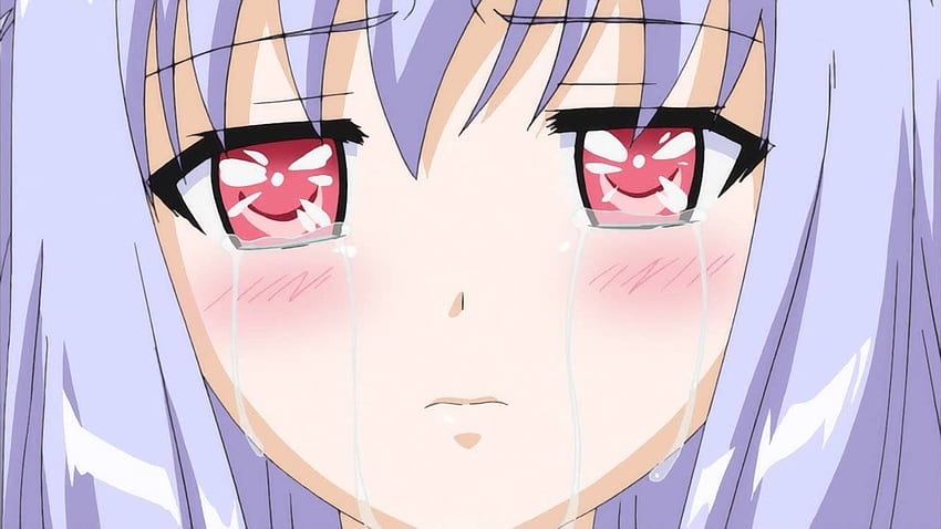 Anime triste, chica anime llorando fondo de pantalla