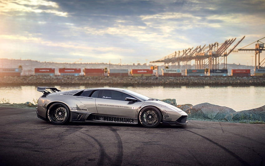 Drift, Cars, Car, Machine, Lamborghini Murcielago HD wallpaper