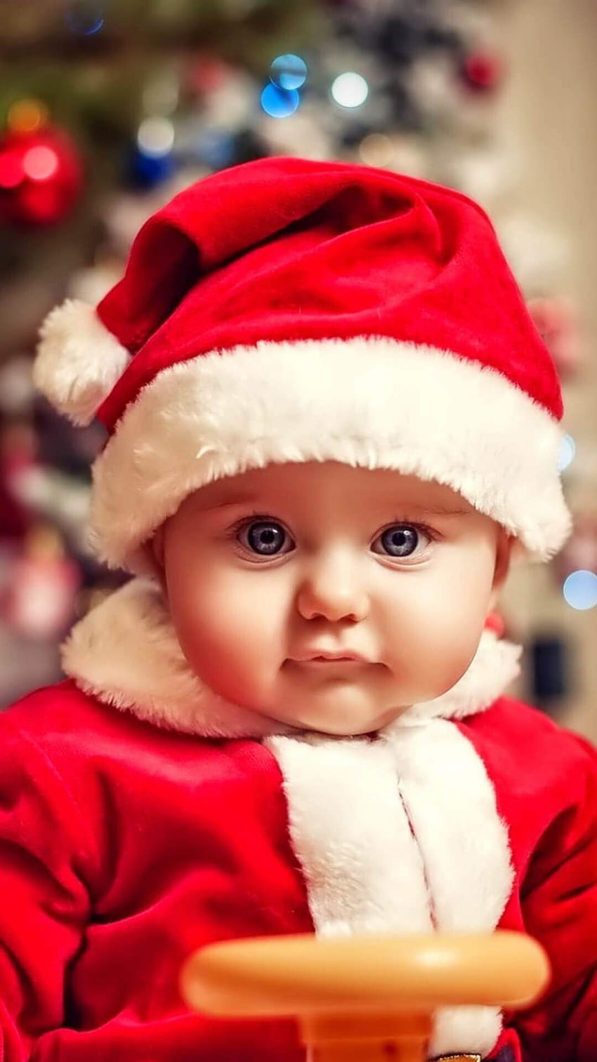 Cute baby girl christmas HD wallpapers | Pxfuel