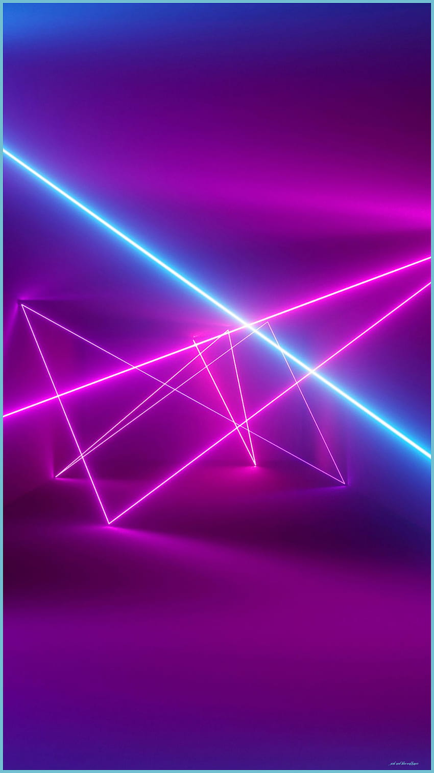 Néon de téléphone rose et bleu, néon - rose et bleu, néon bleu violet Fond d'écran de téléphone HD