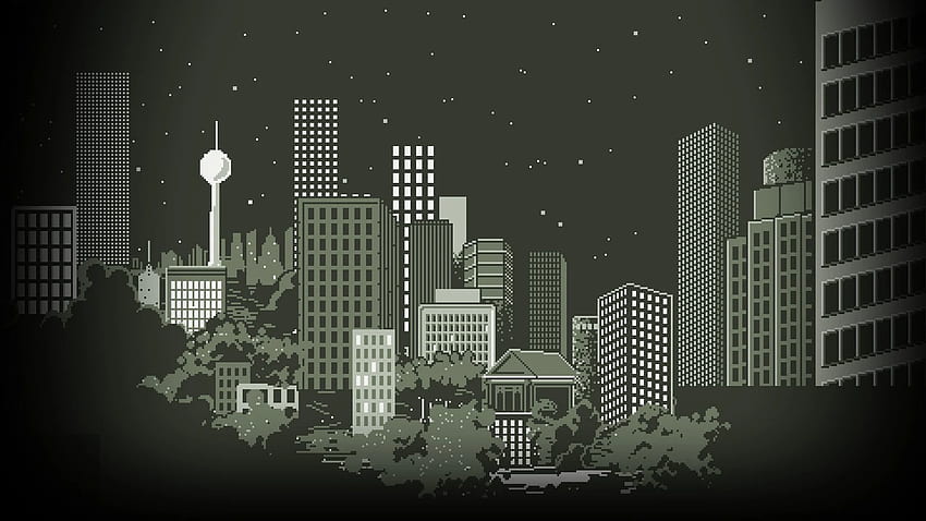 Społeczność Steam — Przewodnik — Najlepsze tło Pixel Art, City Pixel Art Tapeta HD