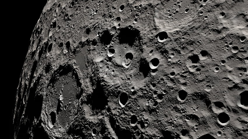 Veja a lua da perspectiva dos astronautas da Apollo 13, NASA Moon Astronaut papel de parede HD